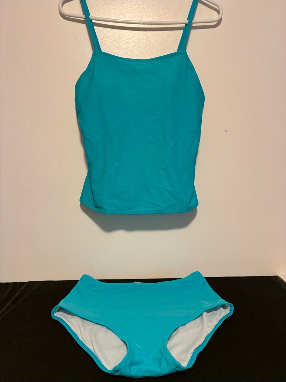 Orvis Turquoise  Two-Piece Swim Set - Tankini Top & High-Waist Brief